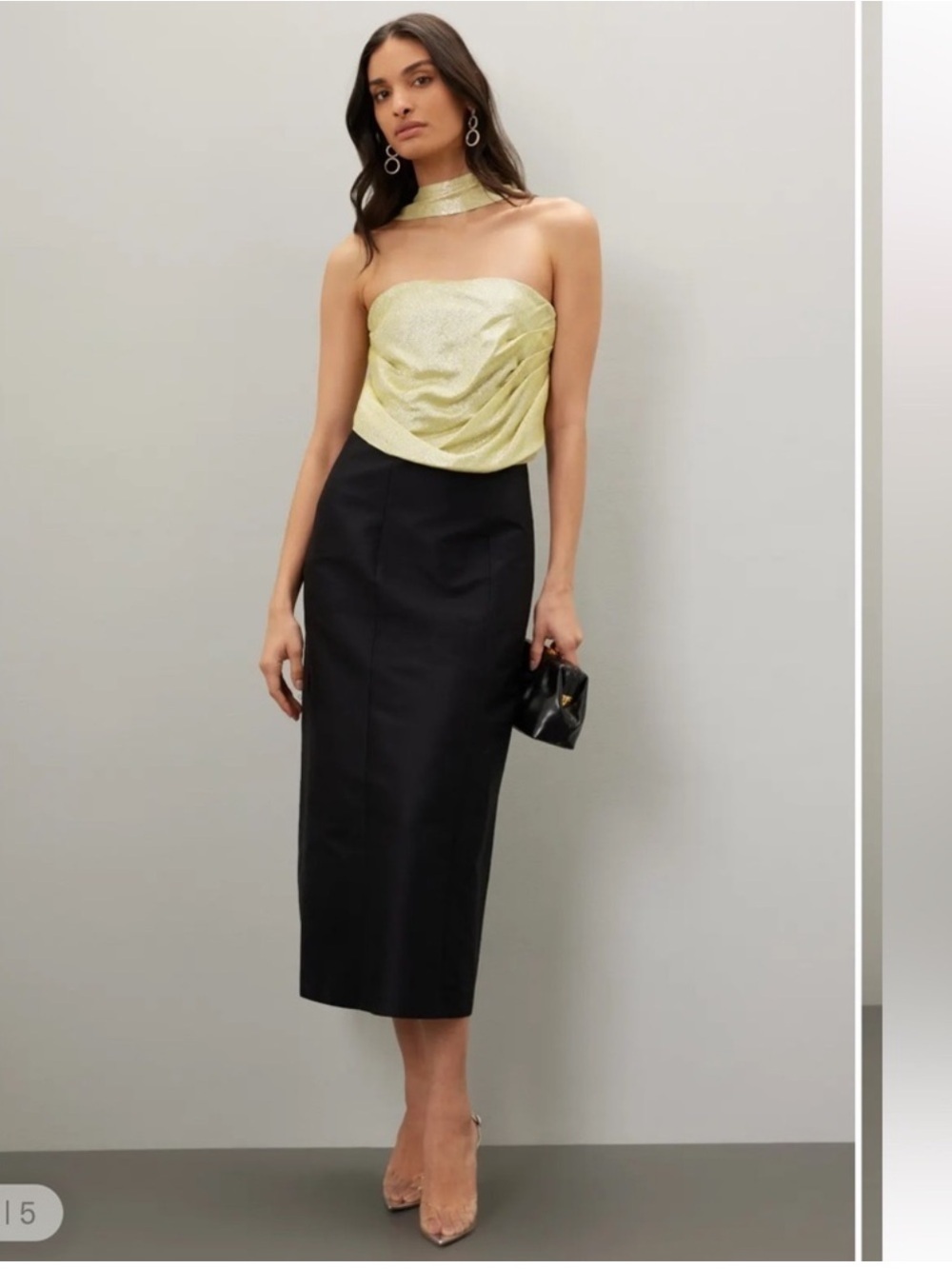 Rosie Assoulin Vampire Formal Midi Dress - Picture 4 of 11